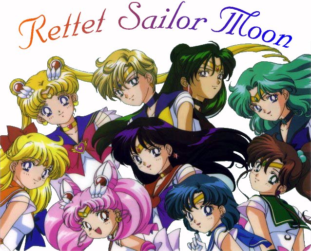 Rettet Sailor Moon Logo